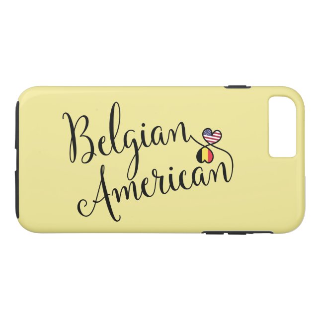Belgisch-amerikanischer Hörgerätefall Case-Mate iPhone Hülle (Rückseite (Horizontal))