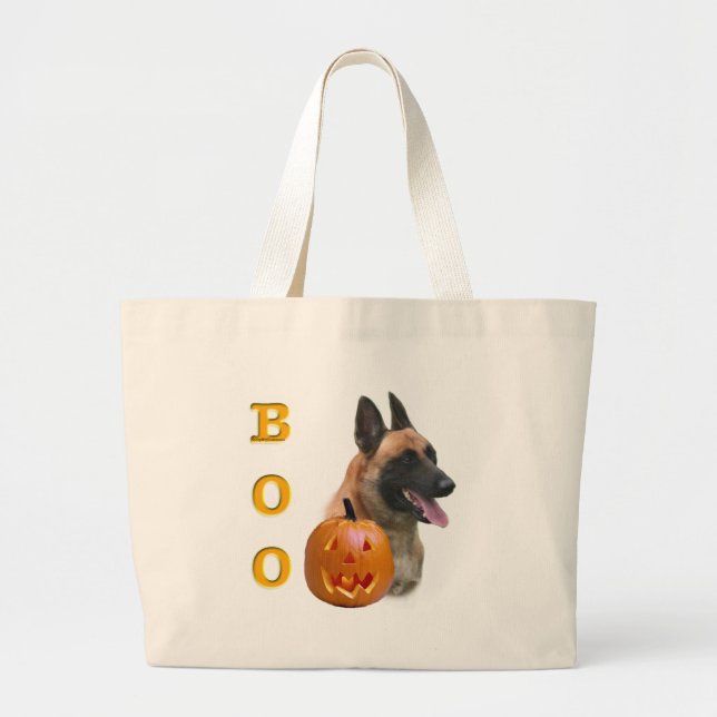 Belgisch Malinois Boo Jumbo Stoffbeutel (Vorne)