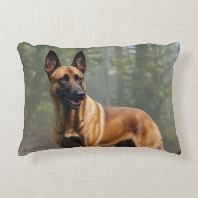 Belgisch Malinois Dekokissen (Vorderseite)