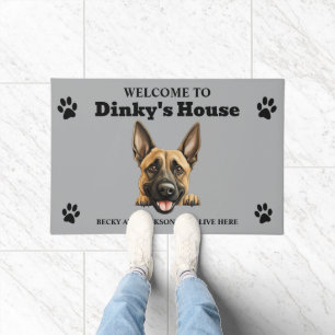 Belgisch Malinois Dog Fußmatte