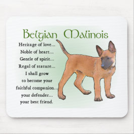 Belgisch Malinois Geschenke Mousepad