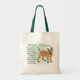 Belgisch Malinois Geschenke Tragetasche