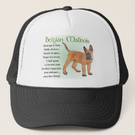 Belgisch Malinois Geschenke Truckerkappe