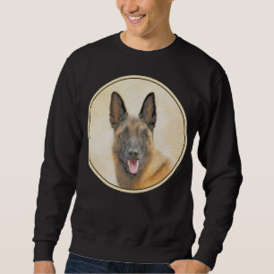Belgisch Malinois Malerei - Niedliche Original Hun Sweatshirt