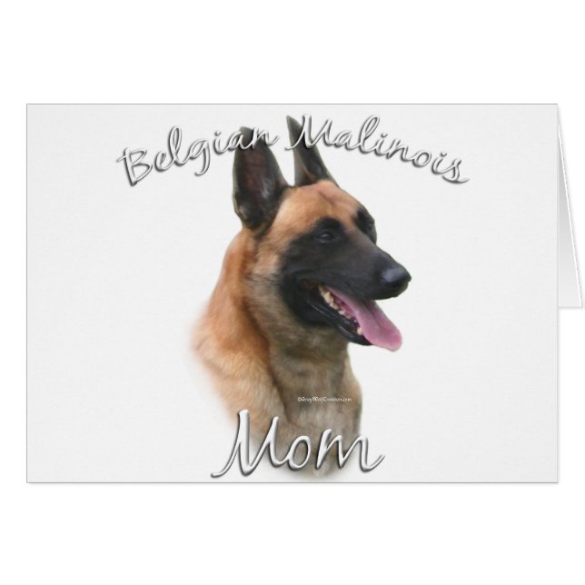 Belgisch Malinois Mama 2 (Vorderseite (Horizontal))