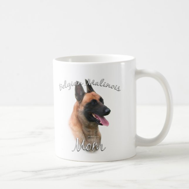 Belgisch Malinois Mama 2 Tasse (Rechts)