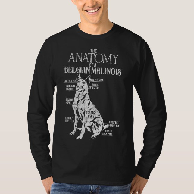 Belgisch-malinois Outfit Dog-Lover Geschenke für H T-Shirt (Vorderseite)