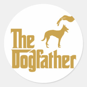 Belgisch Malinois Runder Aufkleber