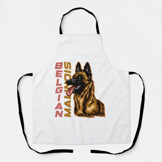 Belgisch Malinois Schürze (Vorderseite)