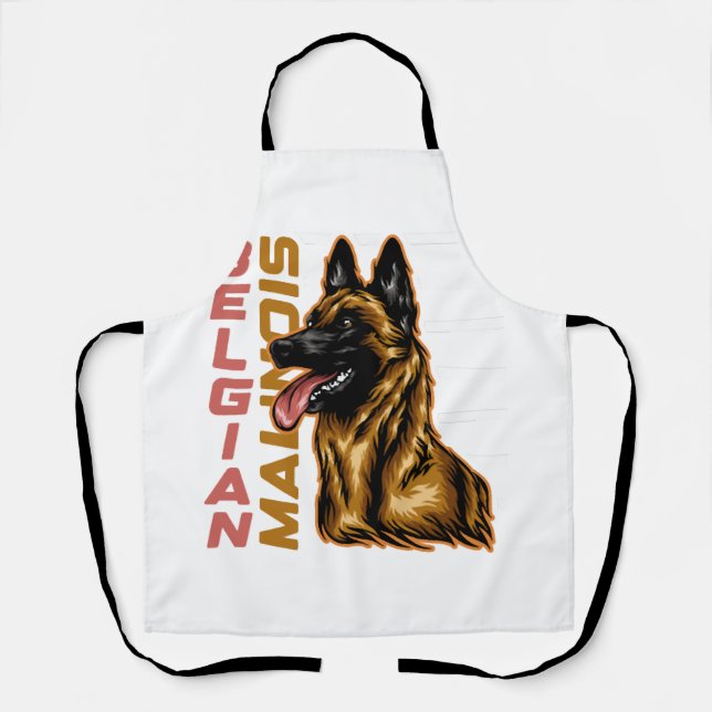 Belgisch Malinois Schürze (Vorderseite)