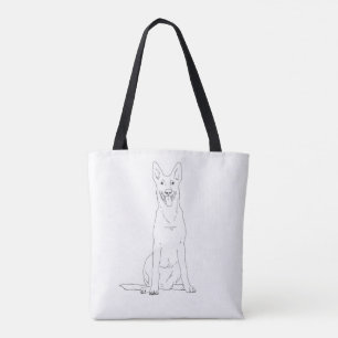 Belgisch Malinois Tote Bag
