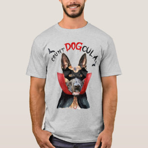 Belgisch Malinois Vampire Dog Funny Halloween T-Shirt