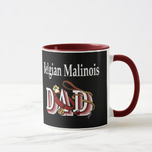 Belgisch Malinois Vater Geschenke Tasse