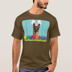 Belgisch Malinois w Bunny Ears  T-Shirt