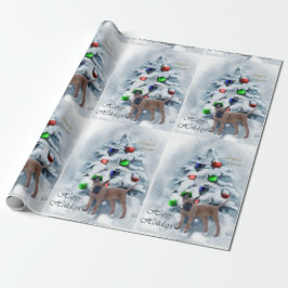 Belgisch Malinois Weihnachten Geschenkpapier