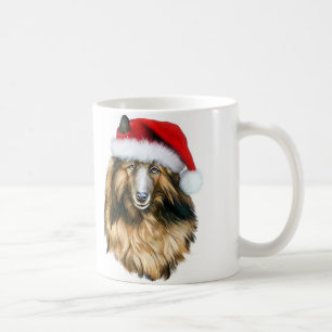 Belgisch Tervuren Christmas Santa Tasse