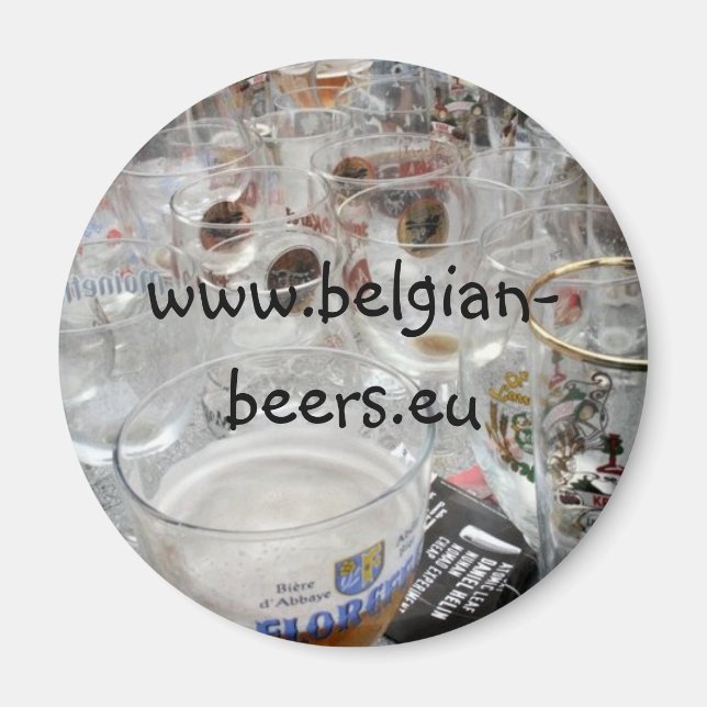 Belgische Beers Magnet (Vorne)
