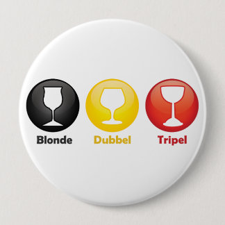 Belgische Bier-Ikonen Button