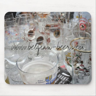 Belgische Biere Mousepad