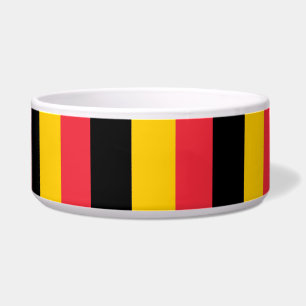 Belgische Flag Pet Bowl Napf