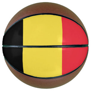 Belgische Flagge Basketball