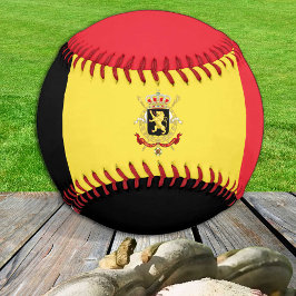 Belgische Flagge, belgische Sportarten / Baseball- Baseball