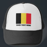 Belgische Flagge des kundenspezifischen Truckerkappe<br><div class="desc">Belgische Flagge des kundenspezifischen Fernlastfahrerhutes Belgiens. Stellen Sie Ihre eigene Kappe für Nationalstolzfeiertage,  Politik,  politisches Party und internationales Sportveranstaltung wie Fußball,  Golf,  Rugby,  Kricket her,  addieren Tennis etc. Ihr eigenes lustiges Zitat oder Slogan. Spaß Headwearentwurf. Verfügbar in den weißen,  blauen,  roten,  grünen,  schwarzen,  rosa und anderen Farben.</div>