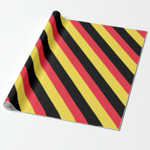 Belgische Flagge Geschenkpapier