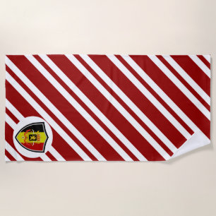 Belgische Flagge Handtuch