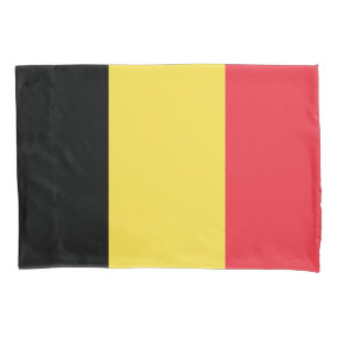 belgische Flagge Kissenbezug