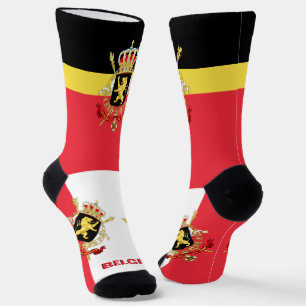 Belgische Flagge Patriotisch, Nachhaltig Belgien Socken