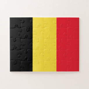 Belgische Flagge Puzzle