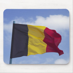 Belgische Flagge RF) Mousepad