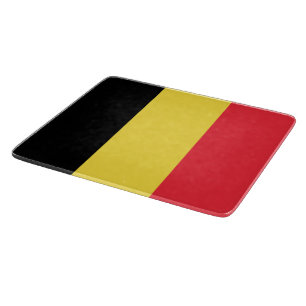 belgische Flagge Schneidebrett