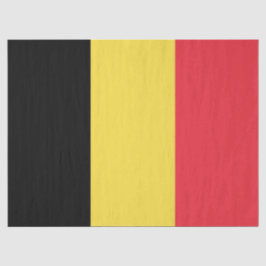 belgische Flagge Seidenpapier