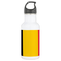 Belgische Flasche für die Freiheit der Flagge