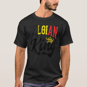 Belgische Königsflagge Belgien T-Shirt