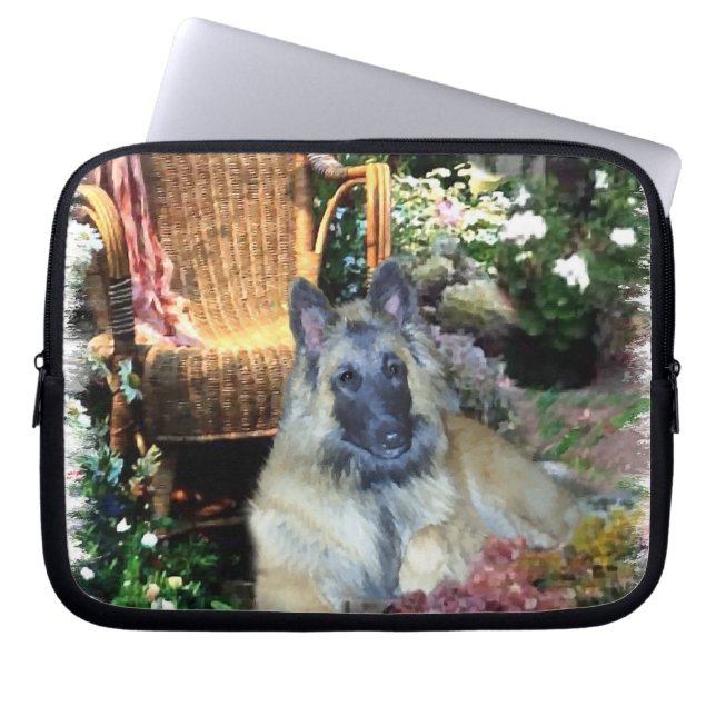 Belgische Kunstgeschenke Tervuren Laptopschutzhülle (Vorderseite)