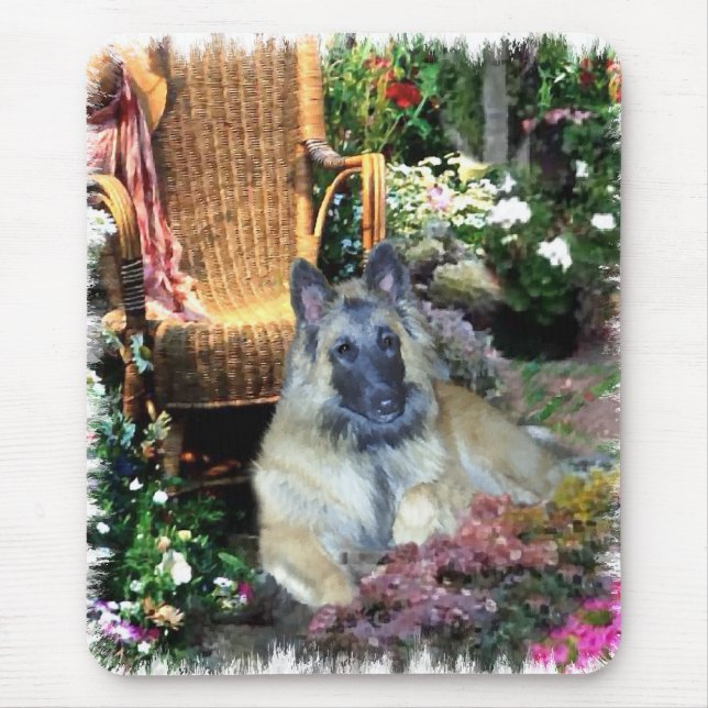 Belgische Kunstgeschenke Tervuren Mousepad (Vorne)