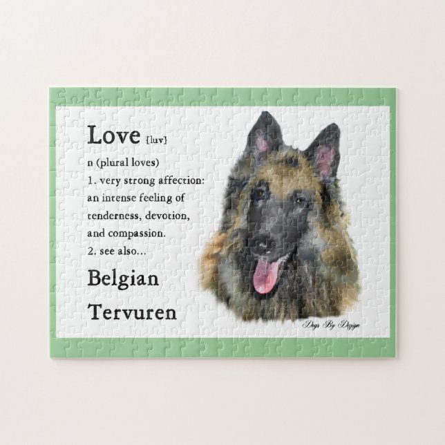 Belgische Liebe Tervuren Puzzle (Horizontal)