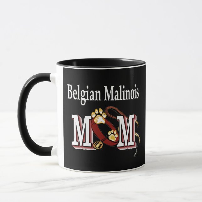 Belgische Malinois-Hunde-MAMA Tasse (Links)
