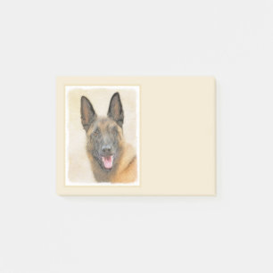 Belgische Malinois-Malerei - Niedliche Original Hu Post-it Klebezettel