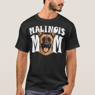 Belgische Malinois Mama Niedlich Shepherd Dog Mütt T-Shirt