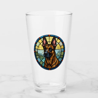 Belgische Malinois-Verkleidung Glas