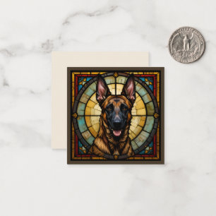 Belgische Malinois-Verkleidung Mitteilungskarte