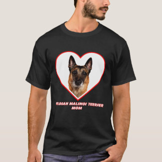 Belgische Mama Malinoi Hunde T-Shirt