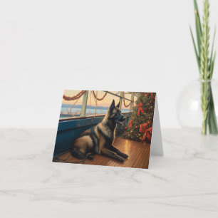 Belgische Schäferweihnachtsfahrt: Feierabend Karte