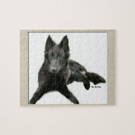 Belgische Sheepdog Art Puzzle