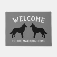 Belgische Silhouetten Malinois