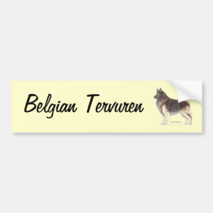 Belgische Tervuren Autoaufkleber